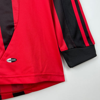 Camiseta AC Milán Local Manga Larga Retro 2007/08