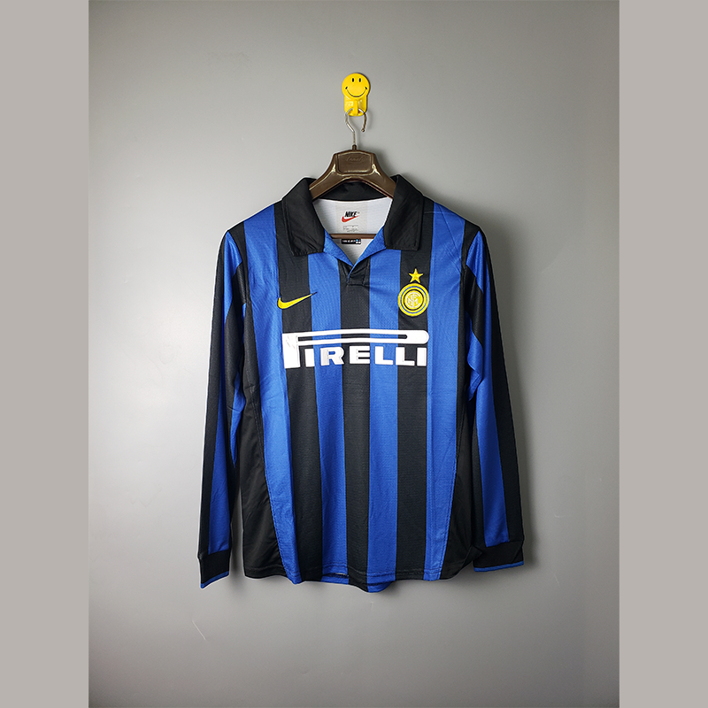 Camiseta Inter de Milán Retro Manga Larga 1998/99
