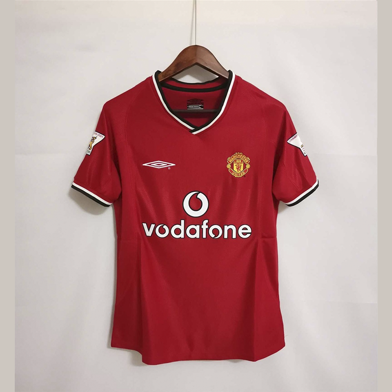 Camiseta Manchester United Local Retro 2000/02