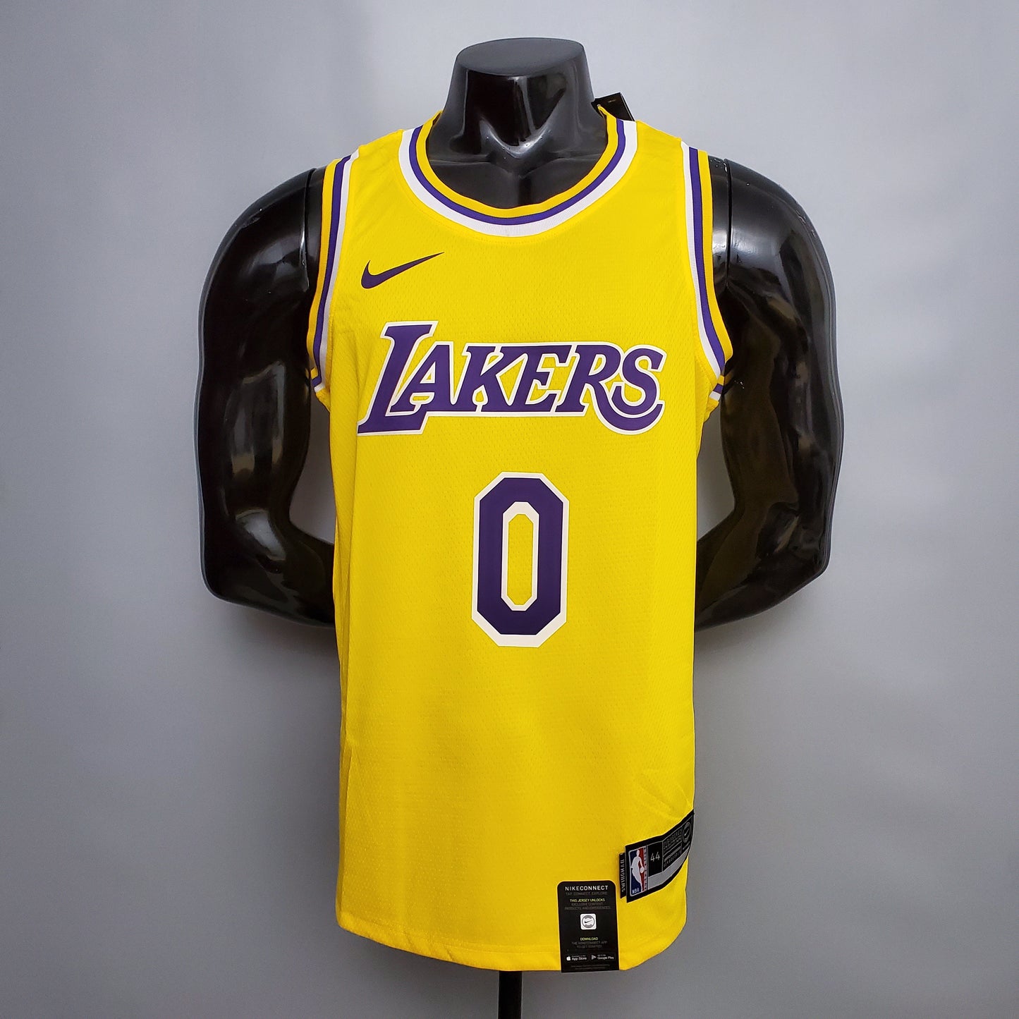 Camiseta LA Lakers Clásica Amarilla Versión Fan