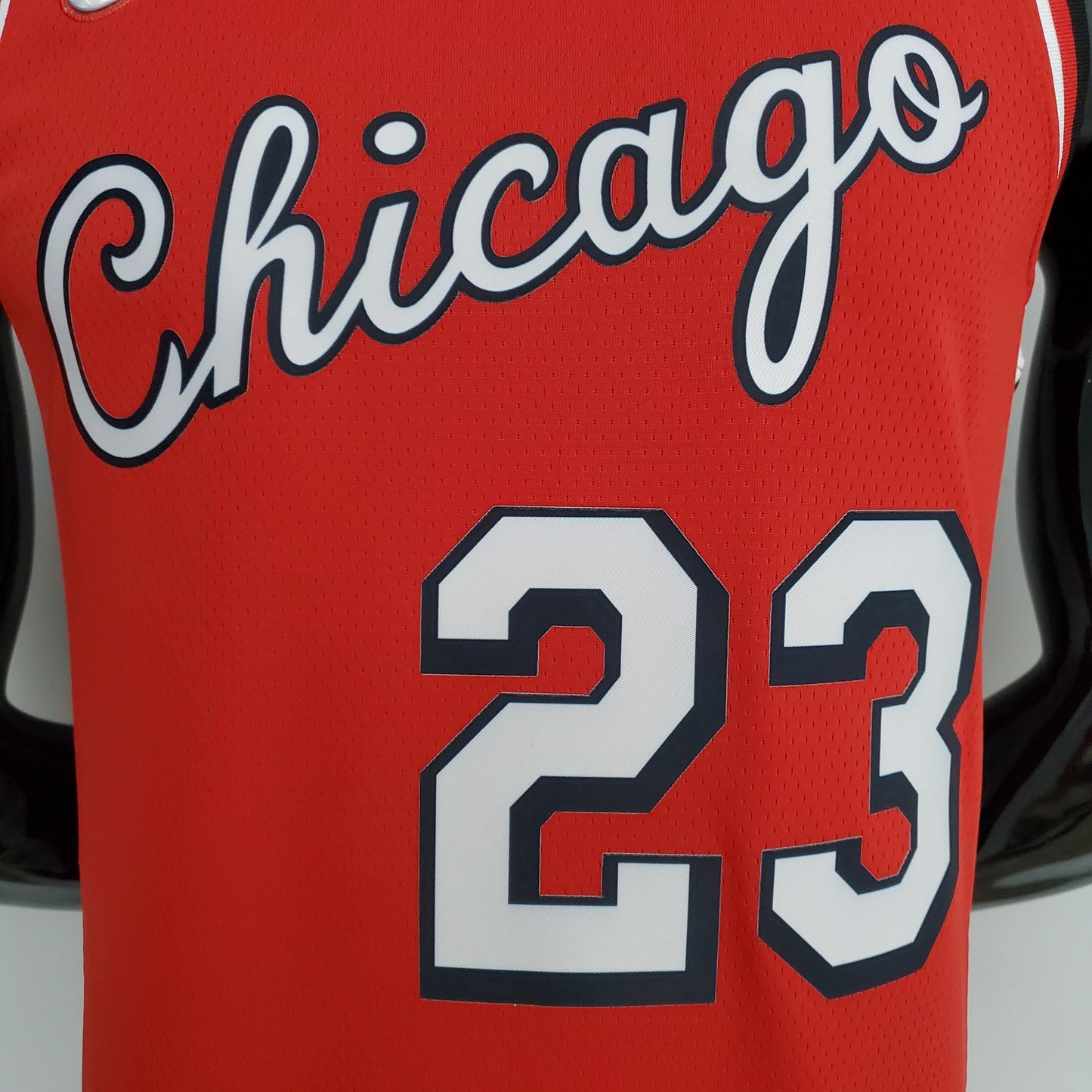 Camiseta Chicago Bulls City Edition Roja NBA 75 Aniversario