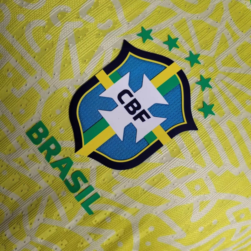 Camiseta Brasil Local 2024 Versión Jugador