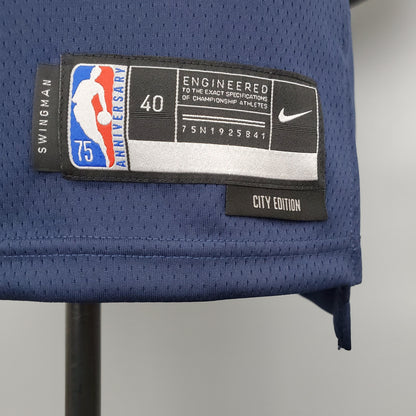 Camiseta Memphis Grizzlies 2022 Azul Marino "City Edition" Ja Morant