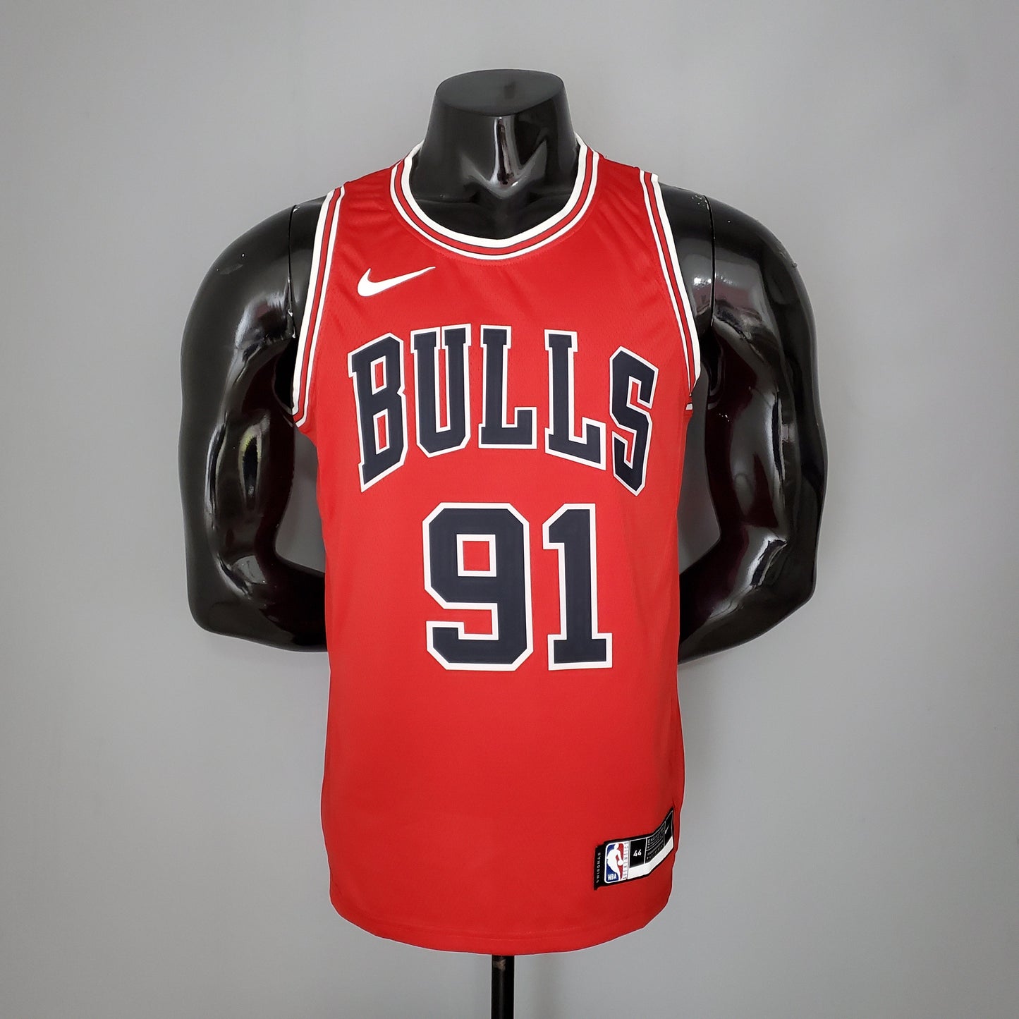 Camiseta Chicago Bulls Roja Clásica Nike Connect