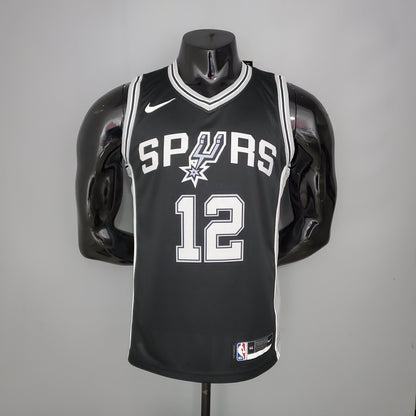 Camiseta San Antonio Spurs "Connect" Negra NBA