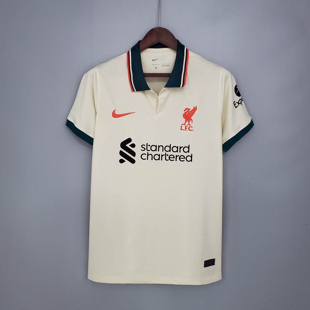 Camiseta Liverpool Visita 2021/22 Versión Fan