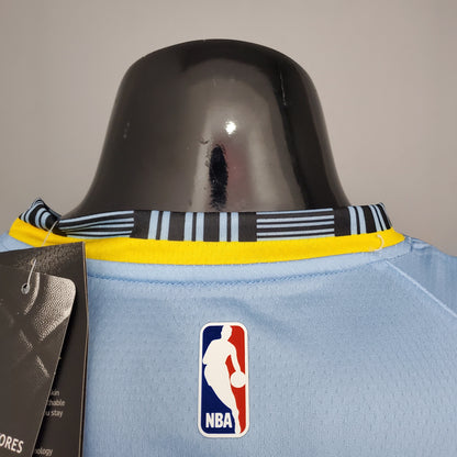 Camiseta Memphis Grizzlies Celeste "City Edition" Ja Morant