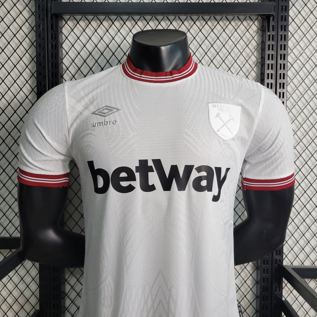 Camiseta West Ham Visita 2023/24 Versión Jugador