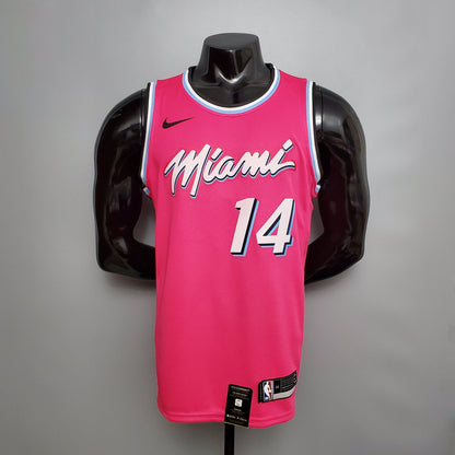 Camiseta Miami Heat Año 2020 Rosada