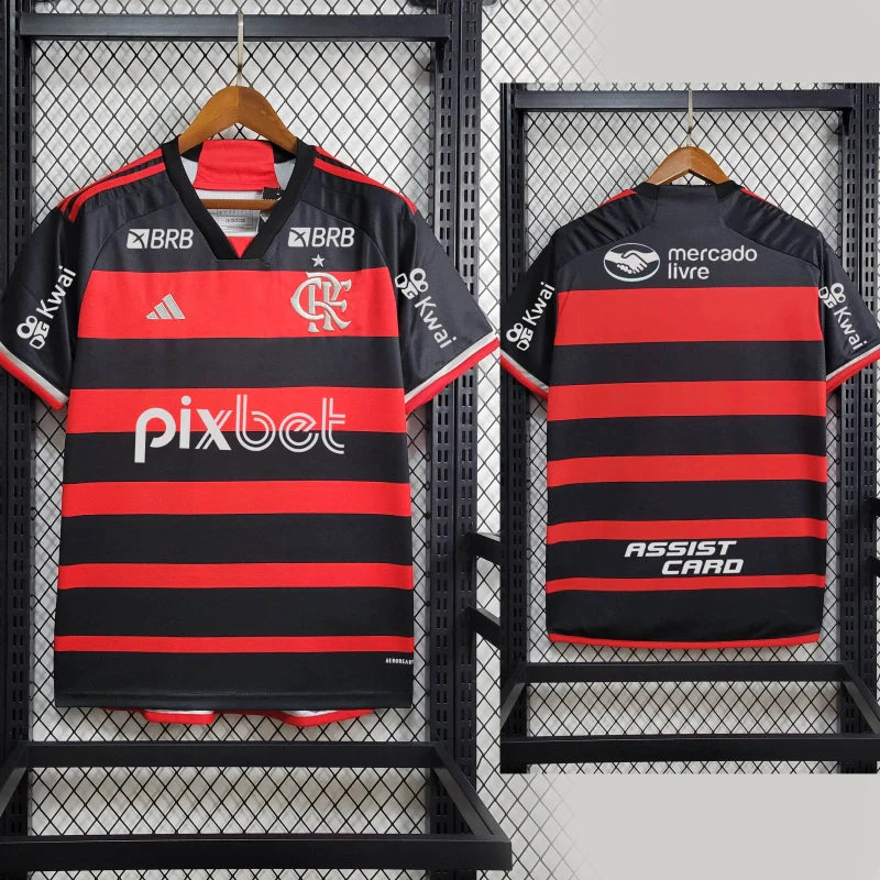 Camiseta Flamengo Local 2024 Versión Fan
