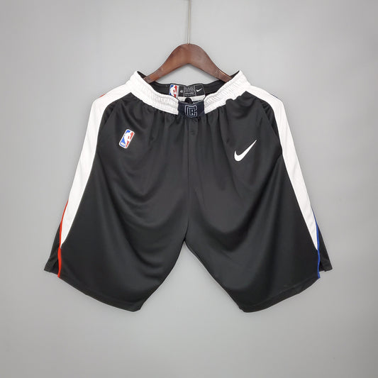 Camiseta Los Angeles Clippers Shorts Negros