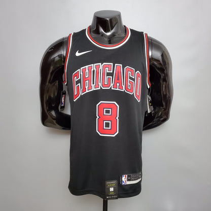 Camiseta Chicago Bulls Nike Negro NBA 75 Aniversario