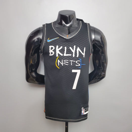 Camiseta Brooklyn Nets Negro City Edition