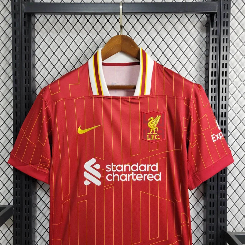 Camiseta Liverpool Local 2024/25 Versión Fan