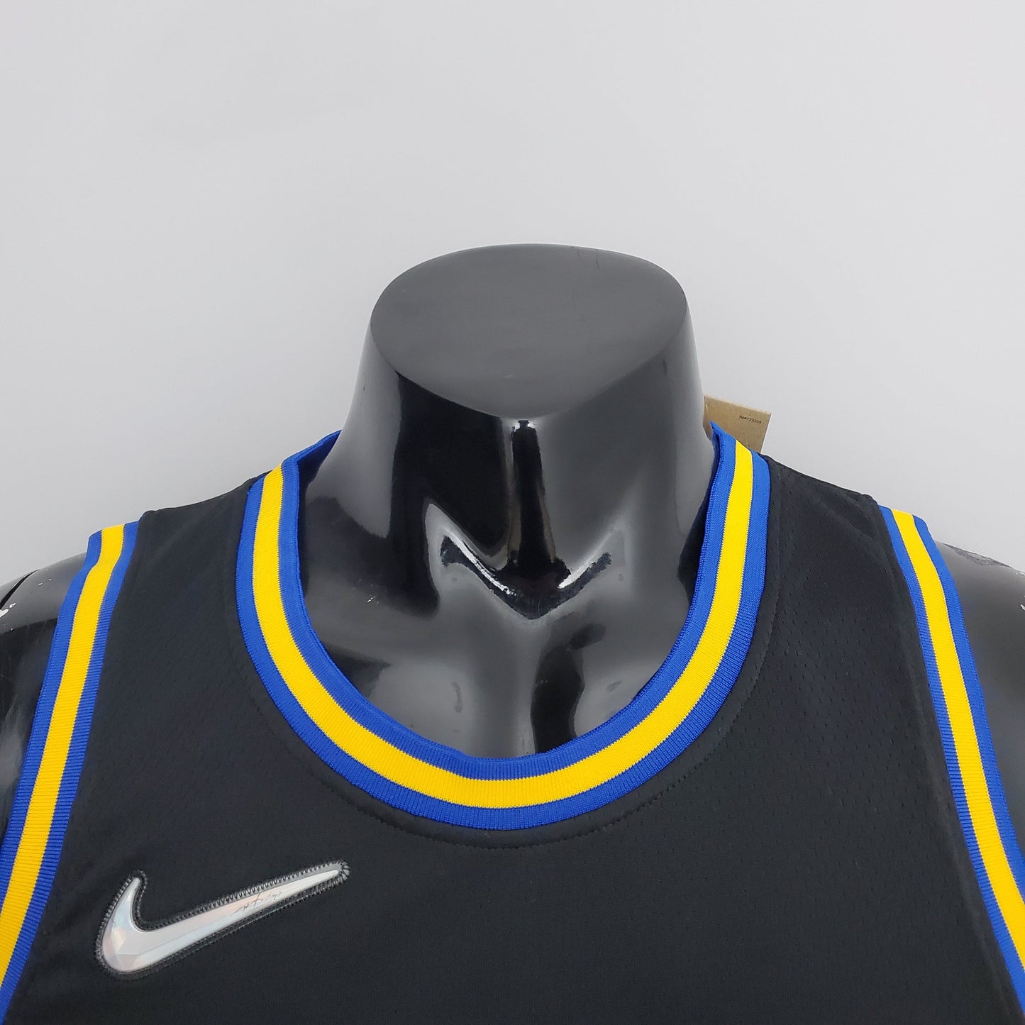 Camiseta Golden State Warriors Clásica Negra NBA 75 Aniversario