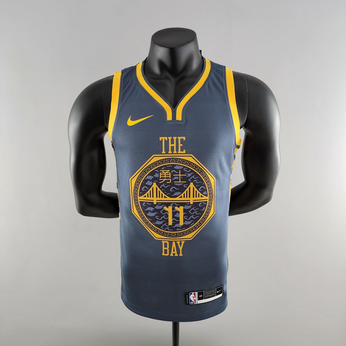 Camiseta Golden State Warriors City Edition Gris