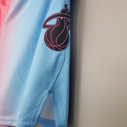 Camiseta Miami Heat "City Edition" Shorts Gradiente