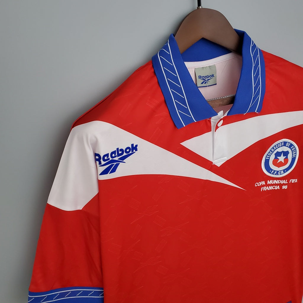 Camiseta Chile Local Retro 1998