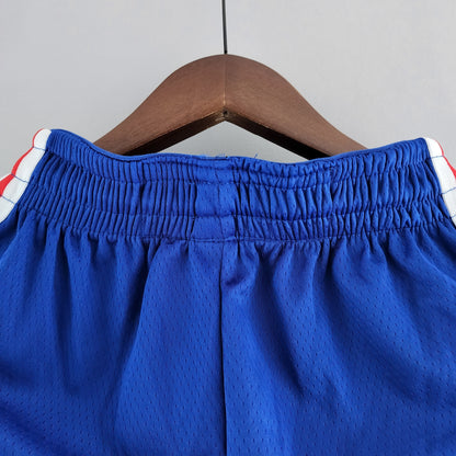 Camiseta Philadelphia 76ers NBA Shorts Azules