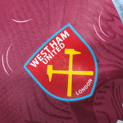 Camiseta West Ham Local 2023/24 Versión Jugador