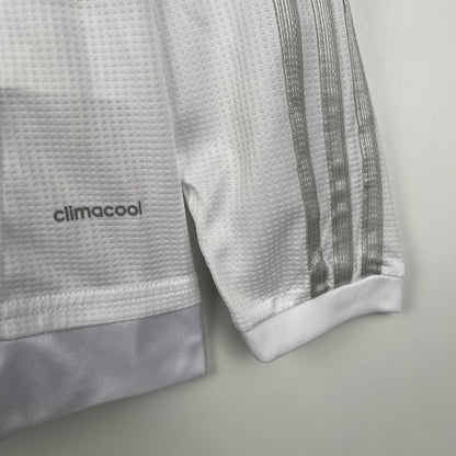 Camiseta Real Madrid Local Manga Larga Retro 2015/16