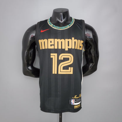 Camiseta Memphis Grizzlies Negra "City Edition" Ja Morant