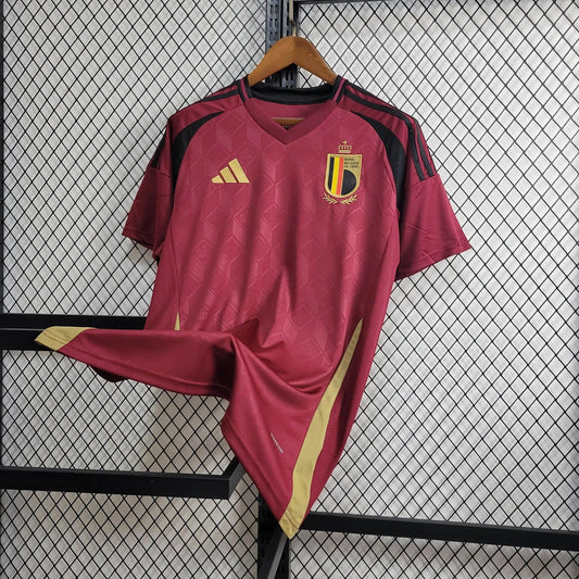 Camiseta Bélgica Local 2024 Versión Fan