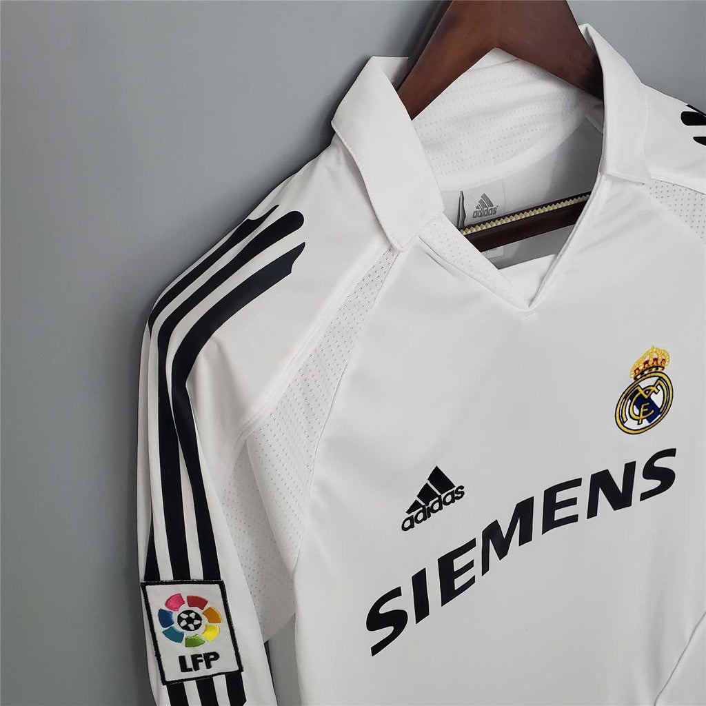 Real Madrid Local Manga Larga Retro 2005/06