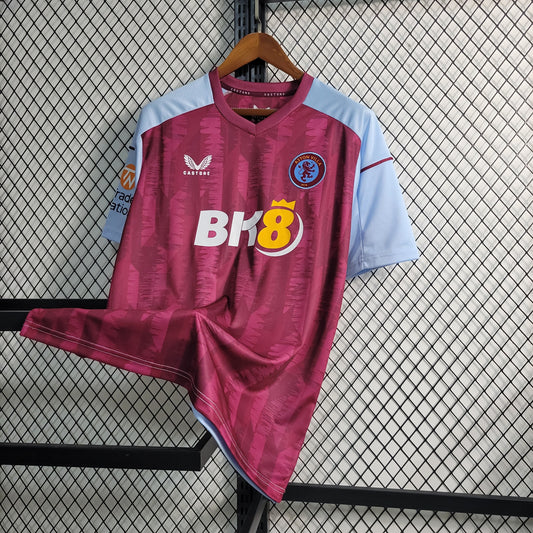 Camiseta Aston Villa Local 2023/24 Versión Fan