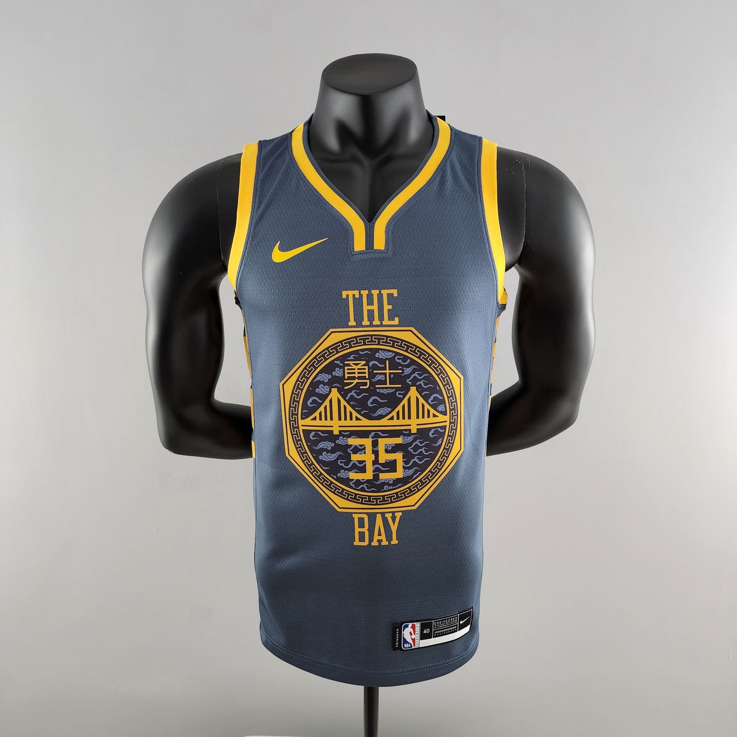 Camiseta Golden State Warriors City Edition Gris