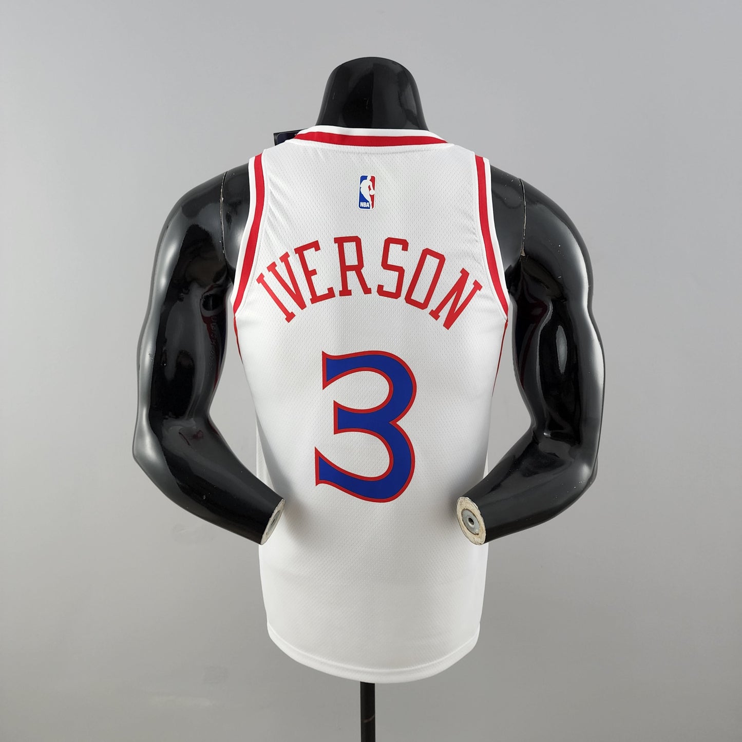 Camiseta Philadelphia 76ers Allen Iverson "Rookie Season" Blanca