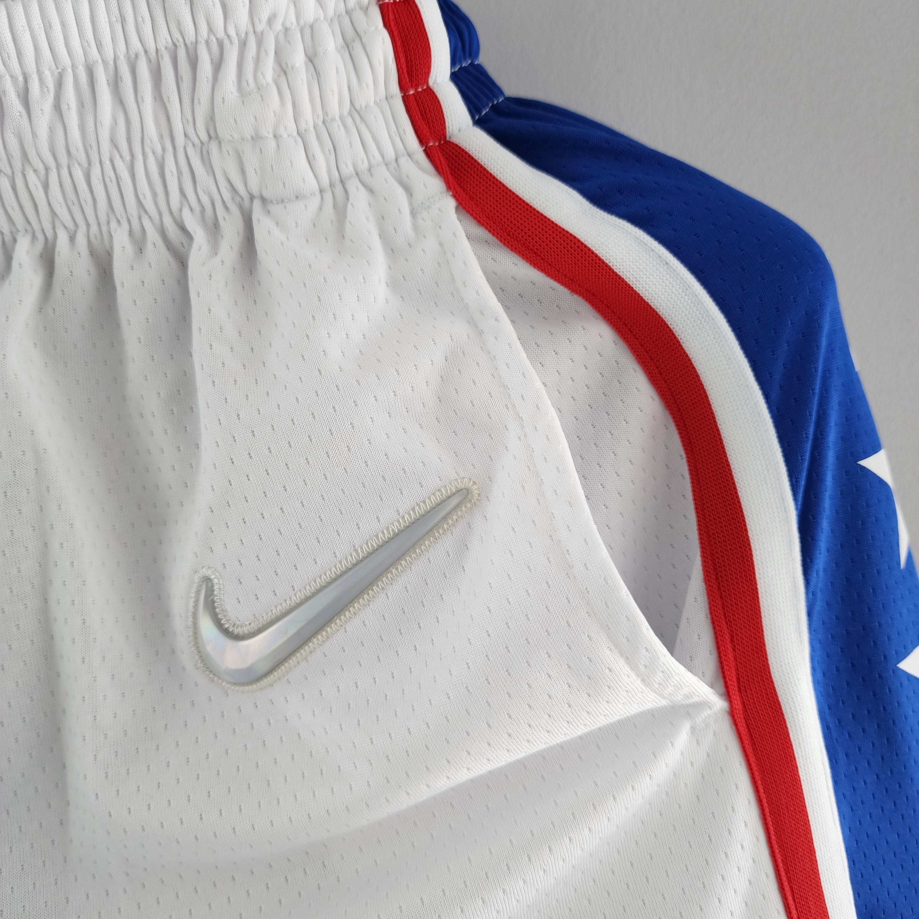 Philadelphia 76ers NBA Shorts Blancos