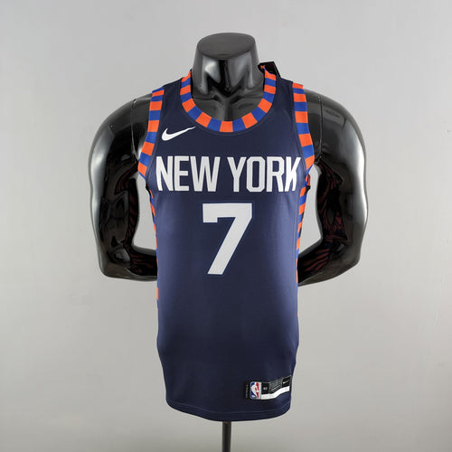 Camiseta New York Knicks "Striped" Azul NBA