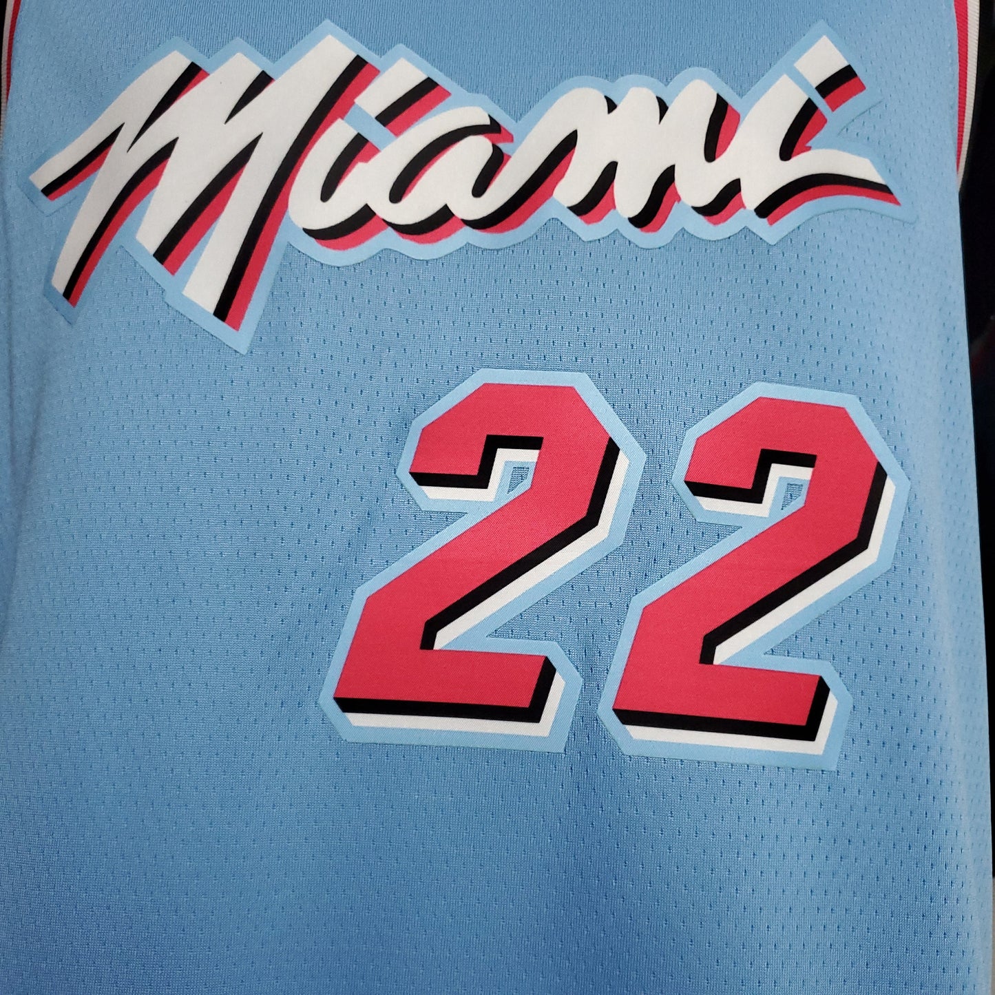 Camiseta Miami Heat Año 2020 Celeste