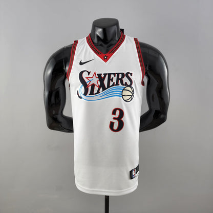 Camiseta Philadelphia 76ers Allen Iverson Blanca