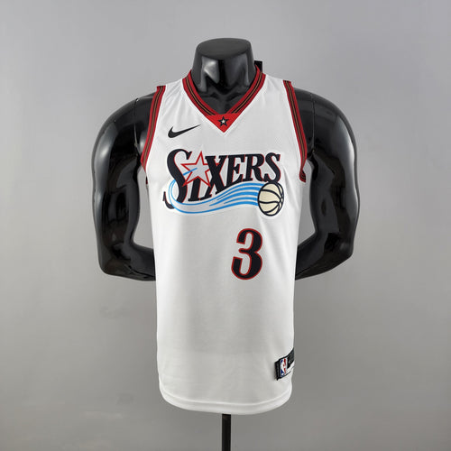 Camiseta Philadelphia 76ers Allen Iverson Blanca