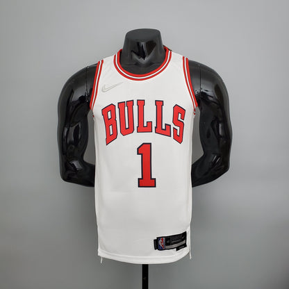 Camiseta Chicago Bulls Nike Blanco NBA 75 Aniversario