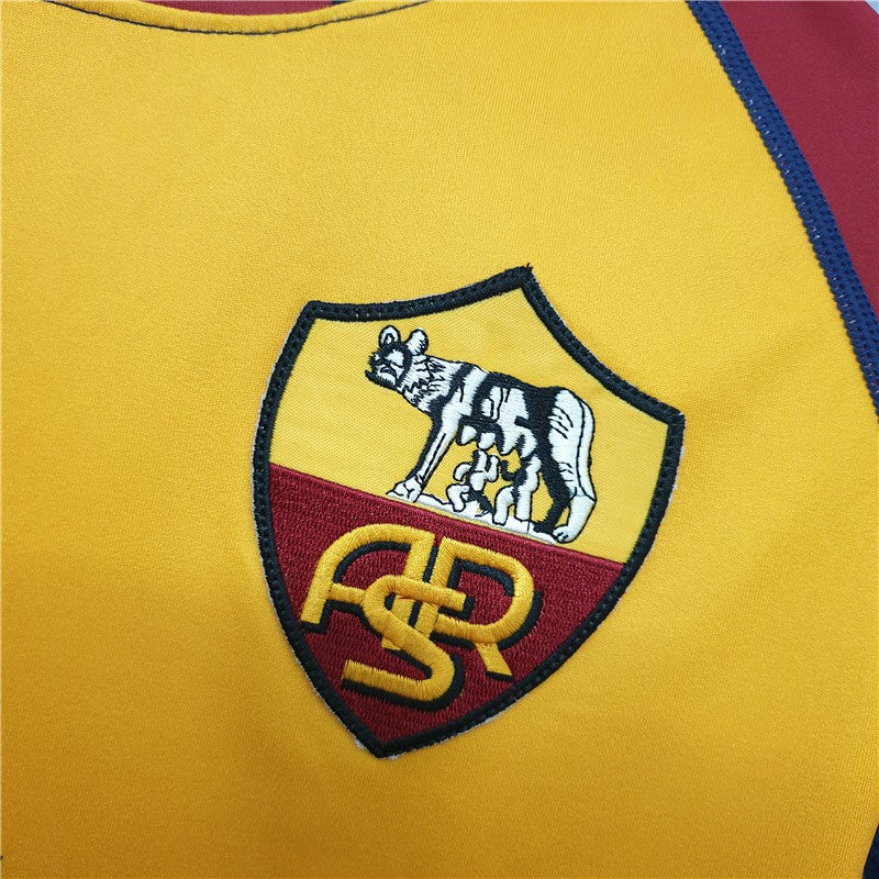 Camiseta AS Roma Visita Retro 2001/02