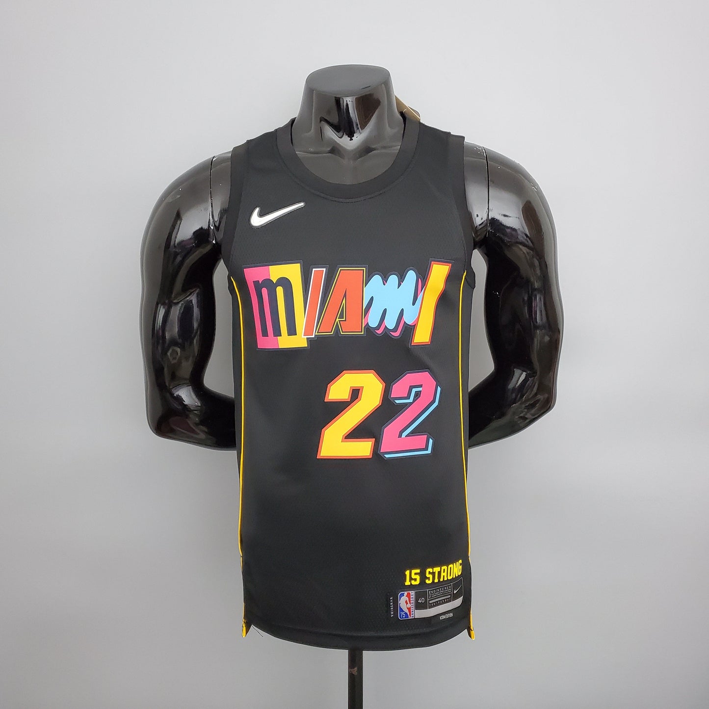 Camiseta Miami Heat "City Edition" Negra