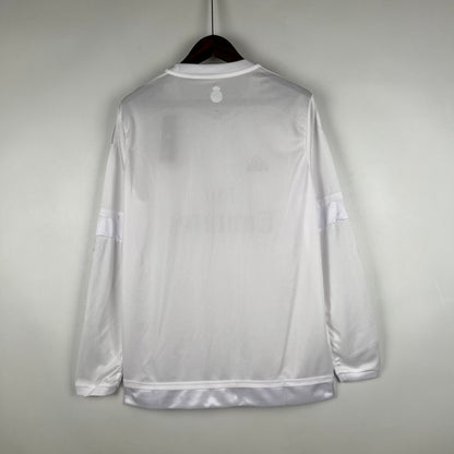 Camiseta Real Madrid Local Manga Larga Retro 2015/16