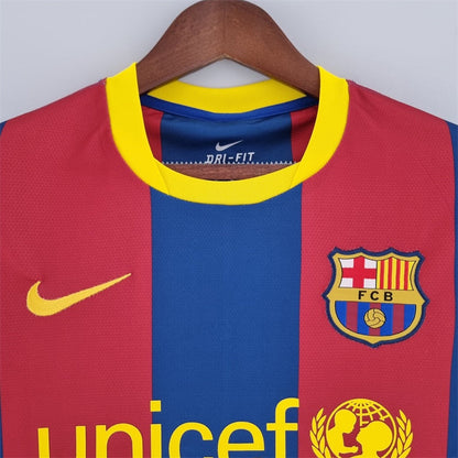 Camiseta FC Barcelona Manga Larga Retro 2010/11