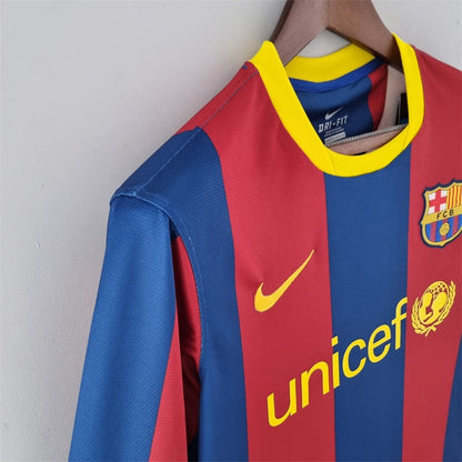 Camiseta FC Barcelona Manga Larga Retro 2010/11