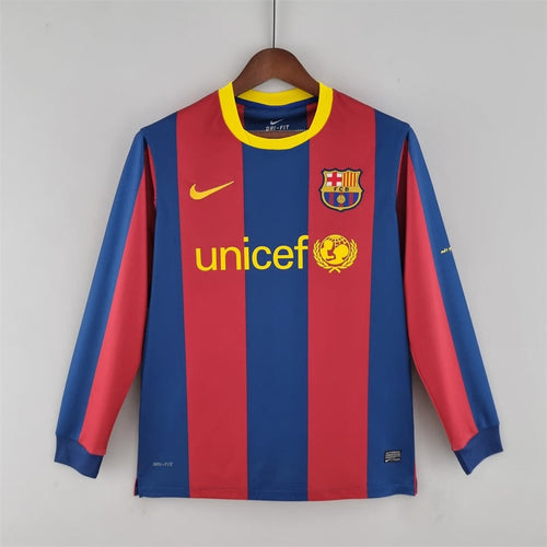 Camiseta FC Barcelona Manga Larga Retro 2010/11