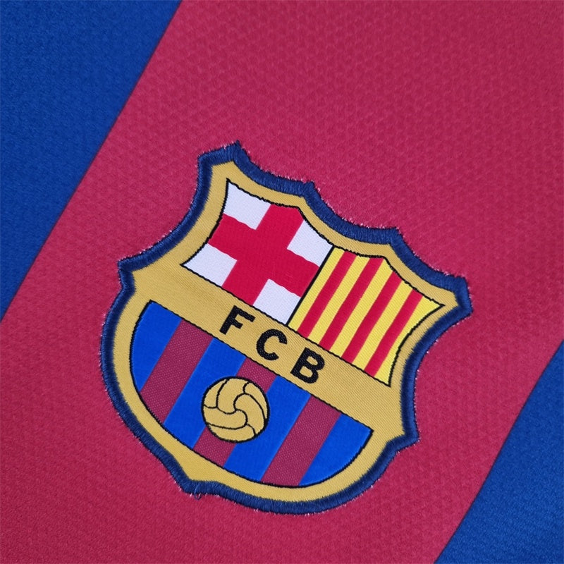 Camiseta FC Barcelona Manga Larga Retro 2010/11