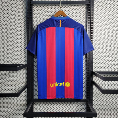 Camiseta FC Barcelona Local Retro 2016/17
