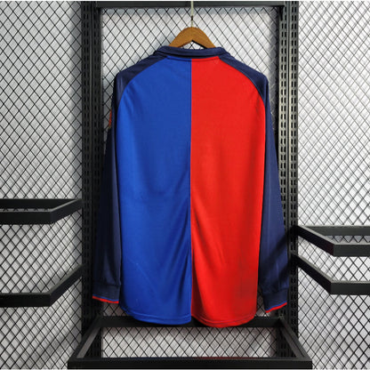 Camiseta FC Barcelona Conmemorativa Manga Larga Retro 100 Años