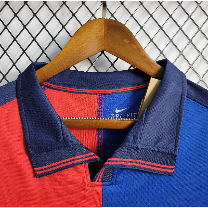 Camiseta FC Barcelona Conmemorativa Manga Larga Retro 100 Años