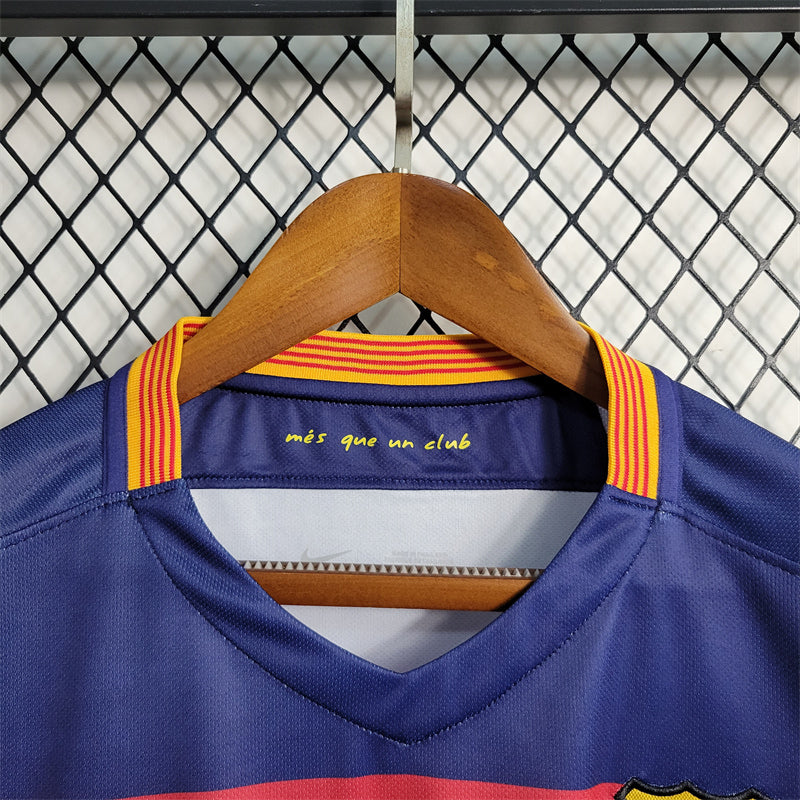 Camiseta FC Barcelona Local Retro 2015/16
