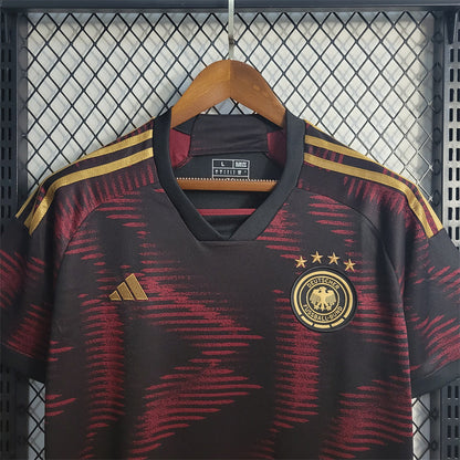 Camiseta Alemania Visitante Qatar 2022 Versión Fan