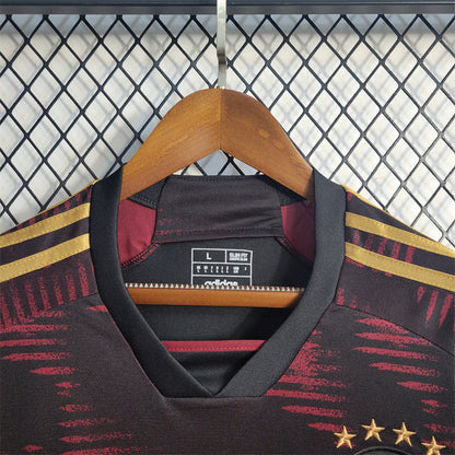 Camiseta Alemania Visitante Qatar 2022 Versión Fan